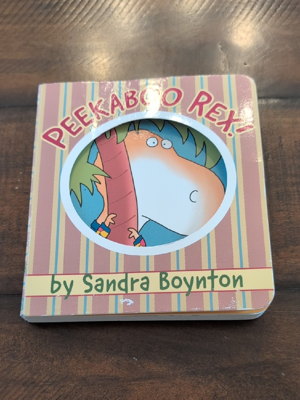 Peekaboo Rex! Board Book by Sandra Boynton
